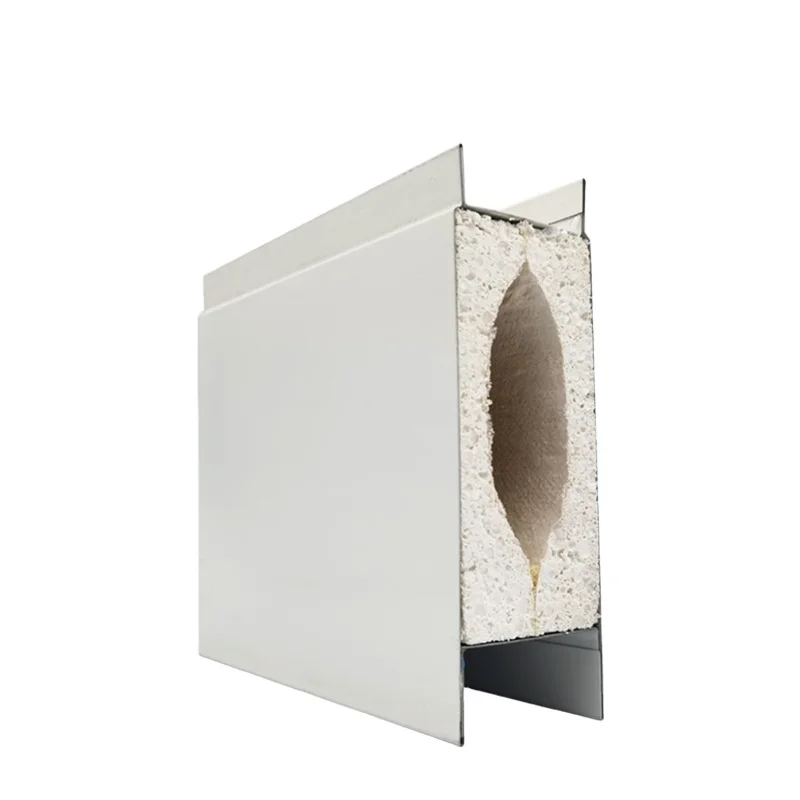 2022 hot sale fireproof magnesium sulfate anti-cry magnesium oxide sandwich panel