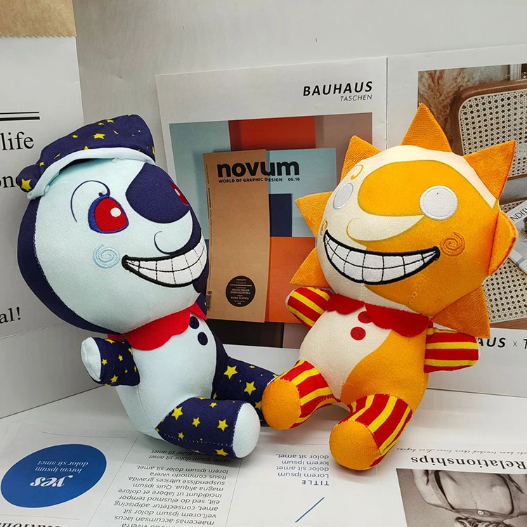 Hot Selling Sun Clown Doll Cute Stuffed Plush Toy Children Doll Sleeping Pillow Funny Gift Clown Doll