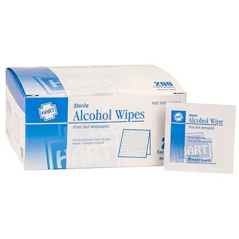 OEM Custom Logo Individual Package Medical 75% Isopropyl Mini Sterile Alcohol Prep Pads IPA Wipes for Skin