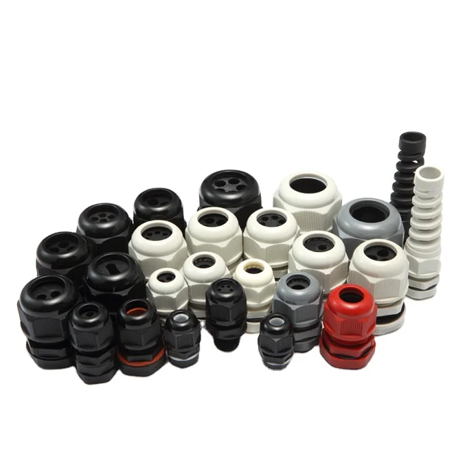 Electrical Torsion Resistant Nylon Gland IP68 Waterproof Nylon Strain Relief Cable Gland