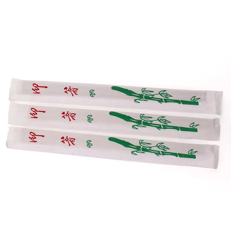 Packaging Paper China Spoon Disposal Set Bamboo Logo Custom Personalize Disposable Chopstick For Disposable Chopstick
