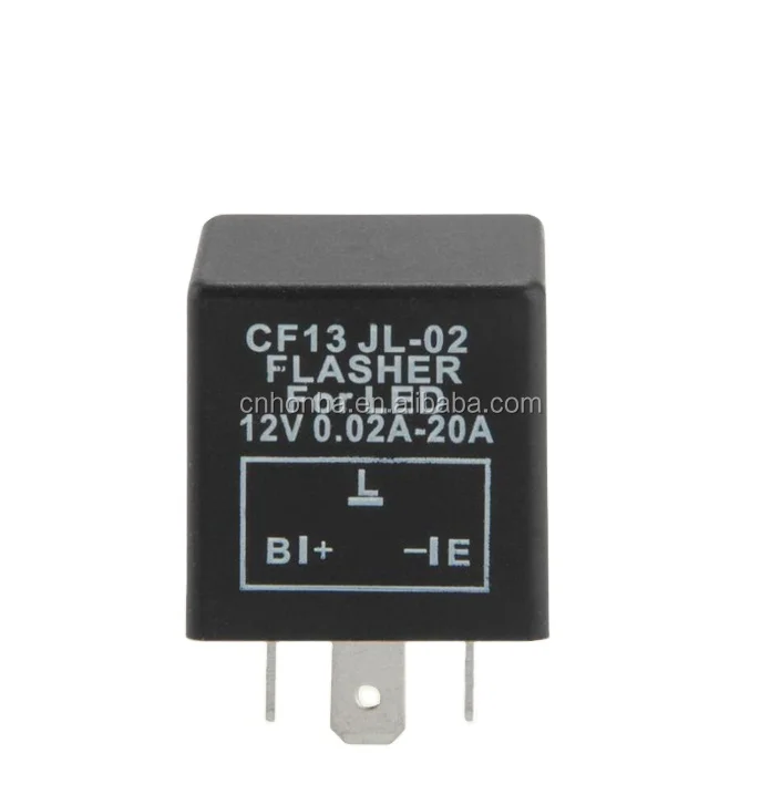  3 Pin мотоцикл электронный светодиодный проблесковый маячок автомобильное реле мигалка исправить поворотов S 12V для светодиодных ламп показатели CF13