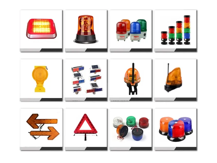 Overhead crane warning light