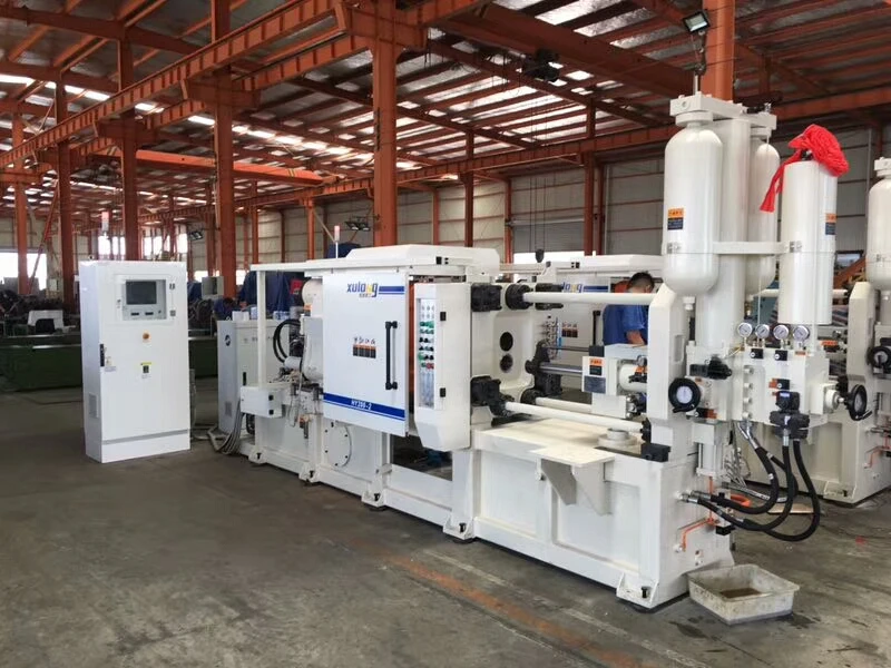 
aluminum parts casting line continuous die casting machine 