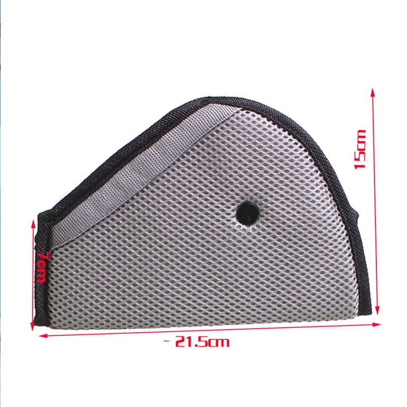 Longyang Adjuster Seat Mesh Belt for Kids Shoulder Safety Triangle Positioner for Baby Seat Belt Seatbelt Strap Clip Cover Pad