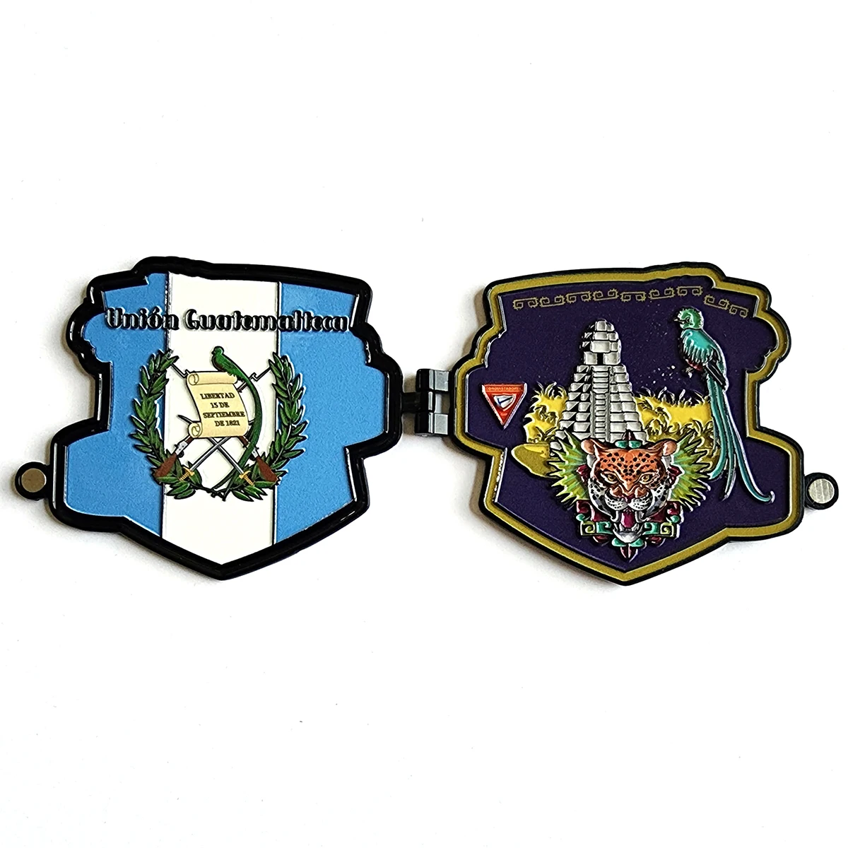 Low MOQ Pathfinder Club Believe the promise Custom Creative Badge Enamel Metal Brooch Lapel Pin Camporee pin Folding pin
