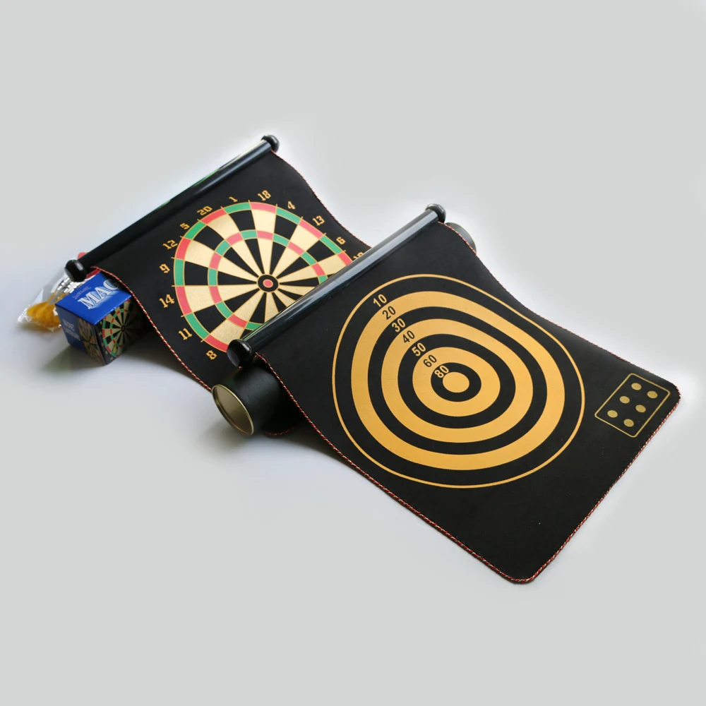 Entertainment Dual Side Used Dartboard With Magnetic Dart On Sale