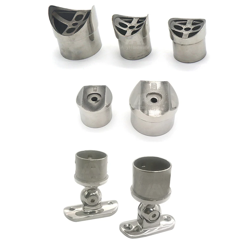 Stair Accessories Hardware Support 38.1/42.4/50.8mm Tude  handrail bracket