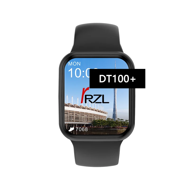  DT100 + Новые 1 78 дюймовые Смарт-часы PLUS reloj inteligente dt100plus iwo серии 6