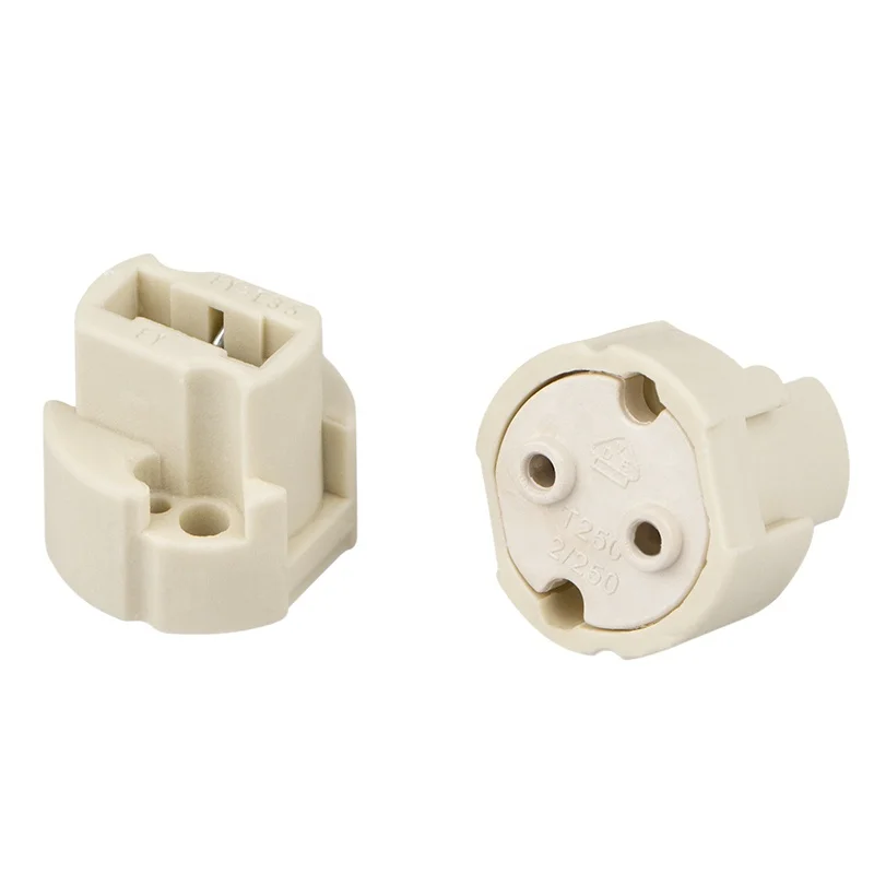 High quality GU10 ceramic lamp holder GZ10 halogen lamp accessories