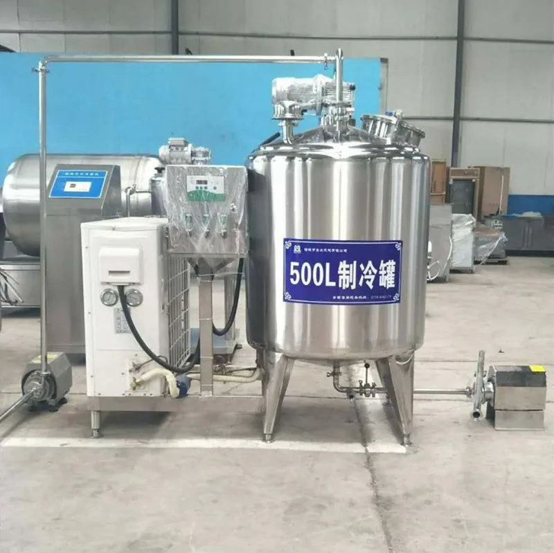 milk cooler/small Fresh milk system refrigerated dairy milk cooling tank