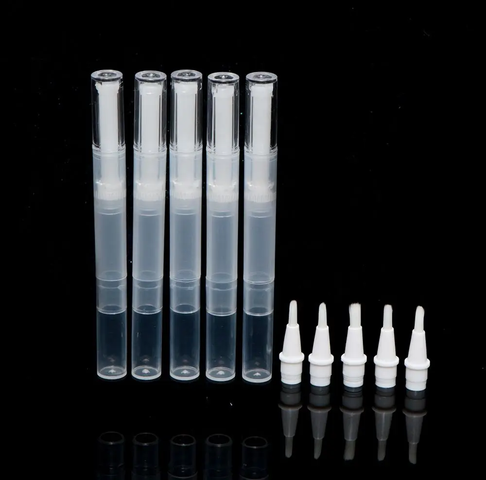 Empty cosmetic pen container 2ml 3ml 4ml 5ml brush twist nail polish pen Cuticle Oil Dispenser Lip Gloss Tube