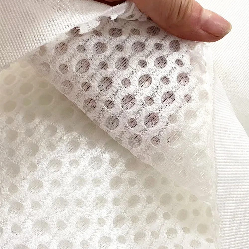 Recycled Wholesale Price Shoe Material 3D Air Spacer Sandwich Mesh Fabric For Sports Shoes