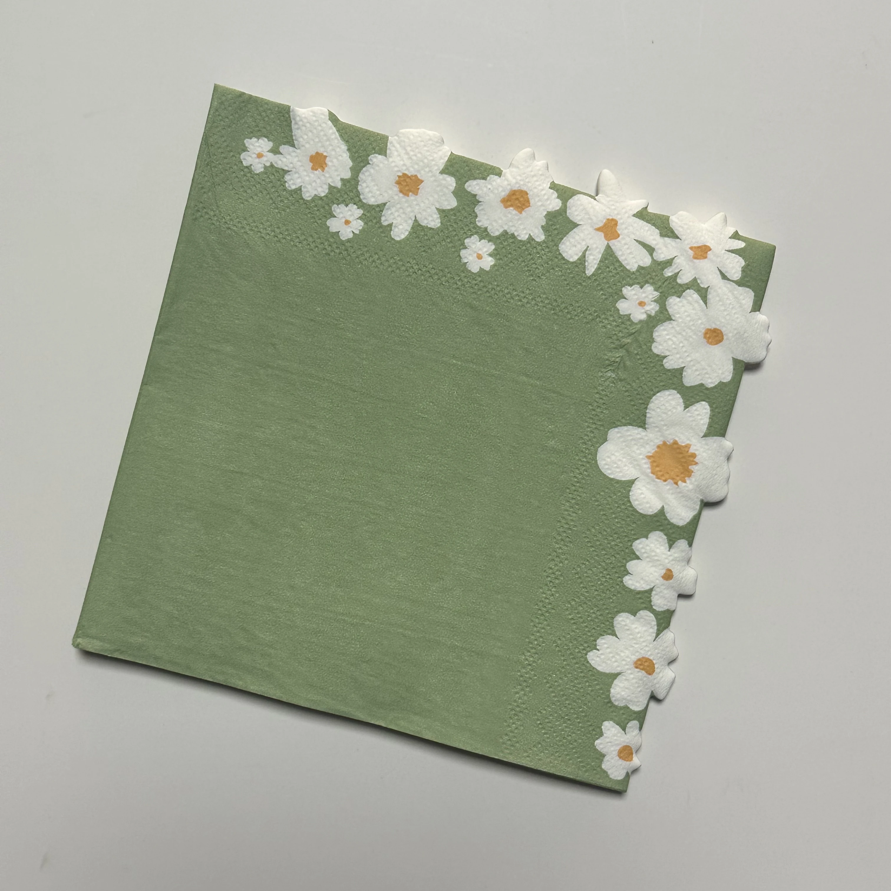Personalized Lace Disposable Printing Napkins Wedding Picnic Supplies  Restaurant Custom Printed Tissue Paper