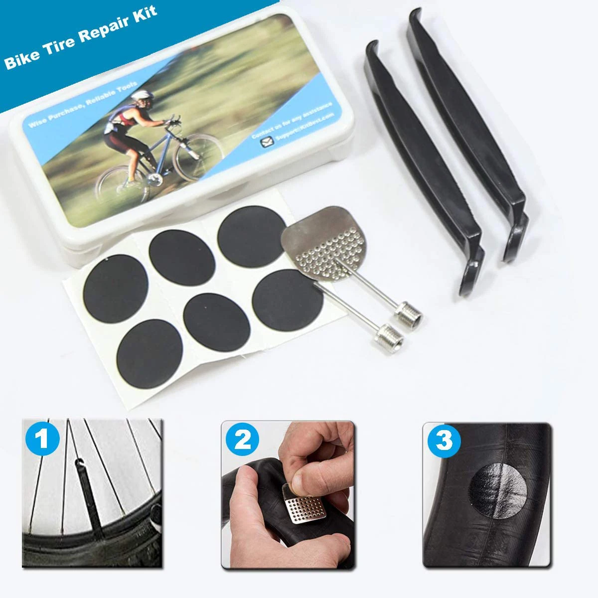 Pro Bike Multi Hand Tool Motor Bicycle Chain Tire Mountain Repair Kit
