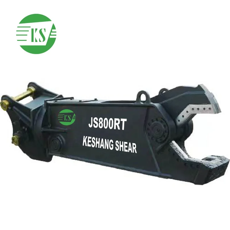 Keshang Hydraulic NEW Excavators double cylinder hydraulic shears Strong power The cutting edge is sharp and wear-resistant