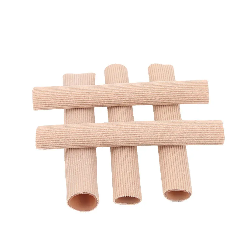 Hot Selling Toe Separator silicone Gel Tube Bandage Toe Protectors callus corns protect pads