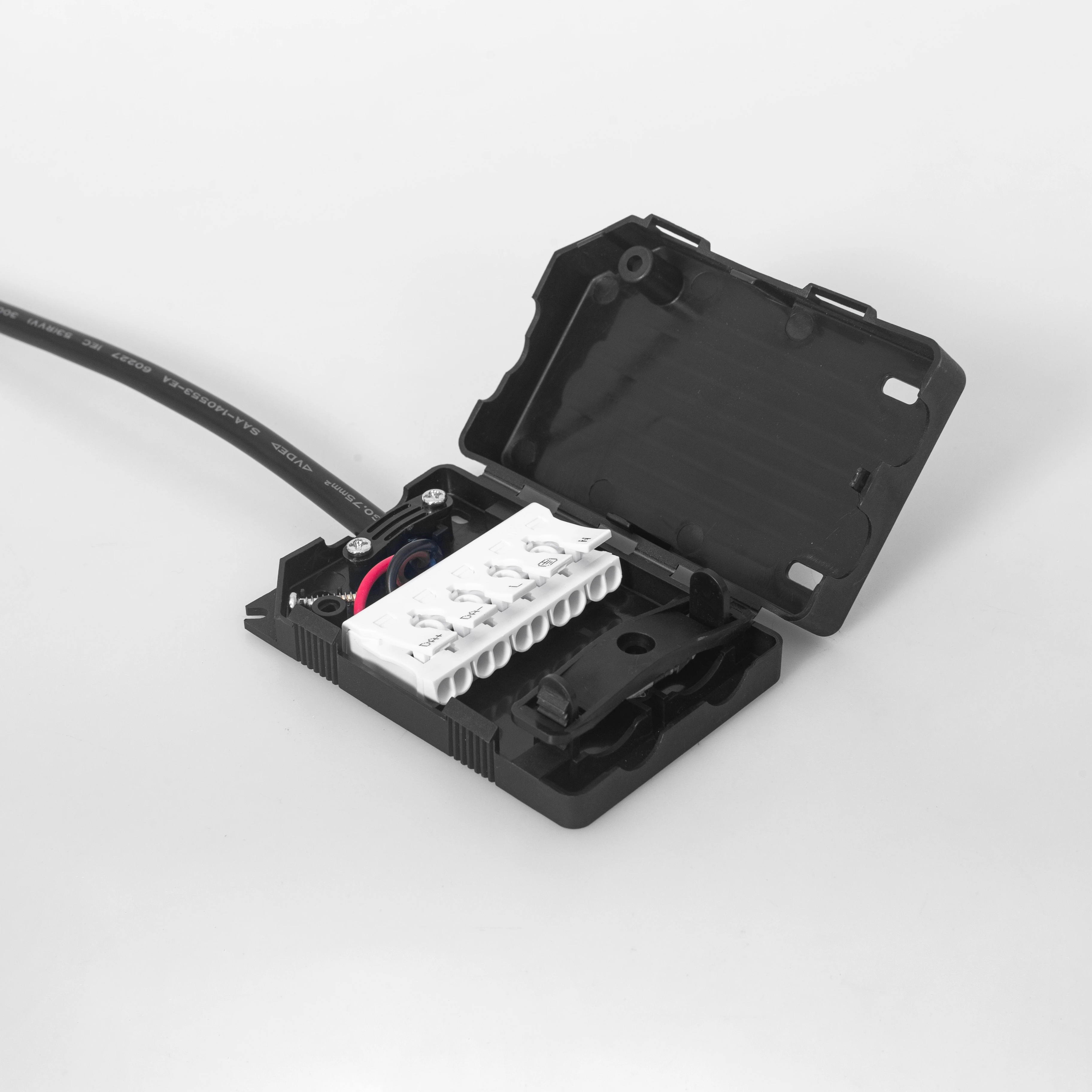 Fire Self-distinguishing PP 3 Way 5 Way Terminal Box easy maintain