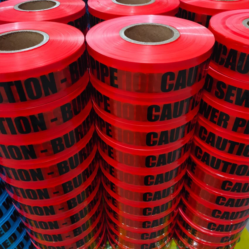 MANCAI Caution Electrical Cable Detectable Underground Electrical Warning Tape