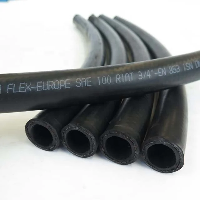 Стальной провод плетеный R1 труба китайский шланг synflex 5/8 дюймов Гидравлический шланг с гладкой поверхностью