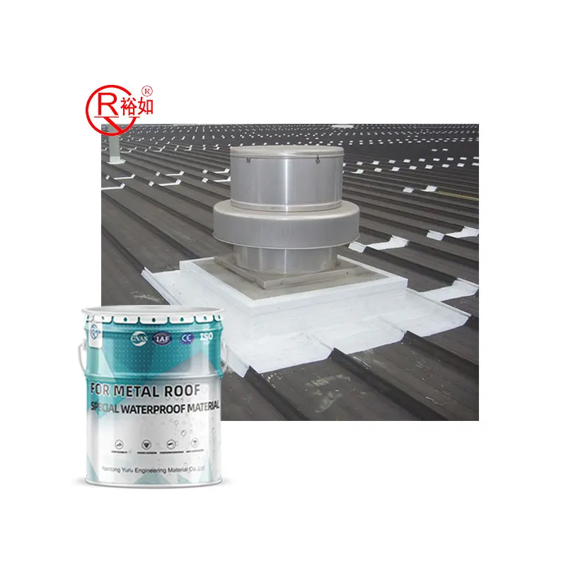 Yu Ru Roof Leakage Waterproofing Roof Paint Waterproof Coating Metal Roof Acrylic Waterproof Coating