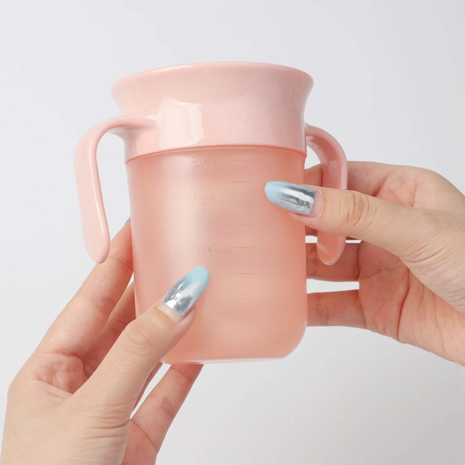 ES-Pro 360 Training Silicone Baby Sippy Cup Infant Products Soft Silicone Water Cup 200mL Mug For Kids