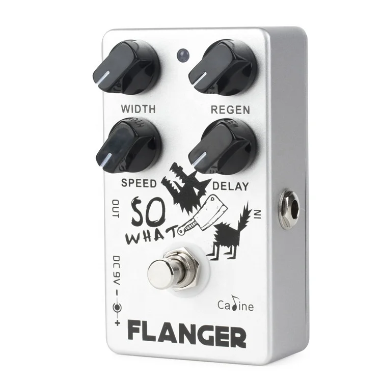 Caline CP-66 Classic Flanger Electric Guitar Effects Pedal