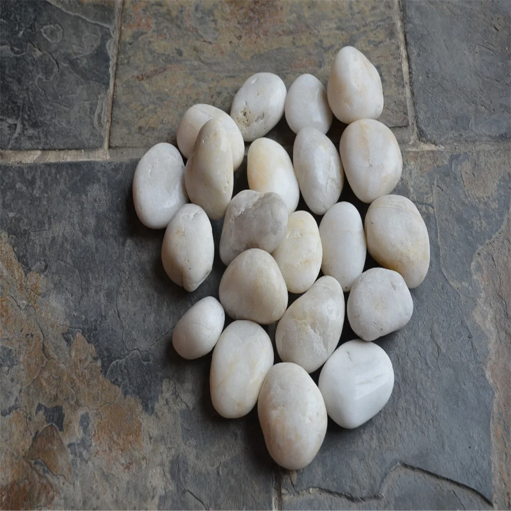 Factory Price Polished Small Size Pebble Wash Stone Plastic Rock For Floor