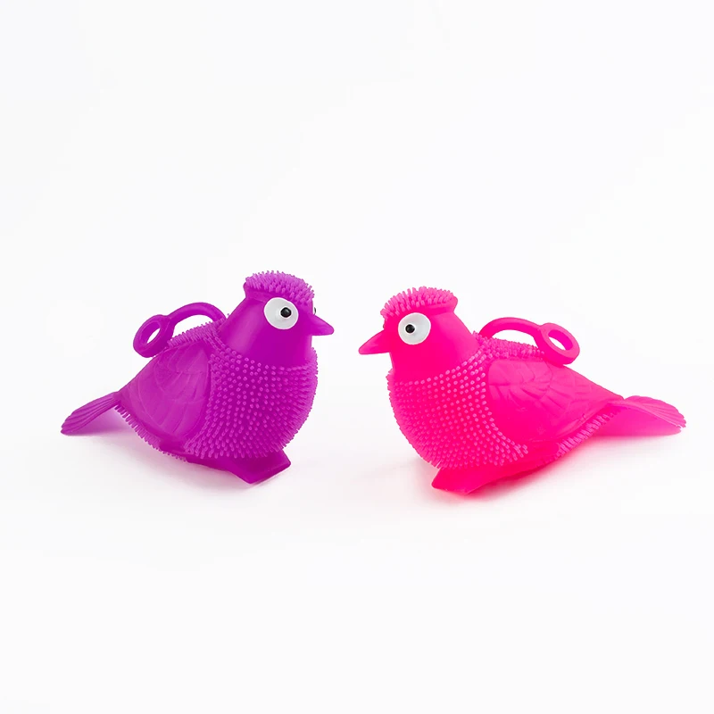 hot sale wholesale bird yoyo light up puffer ball toys