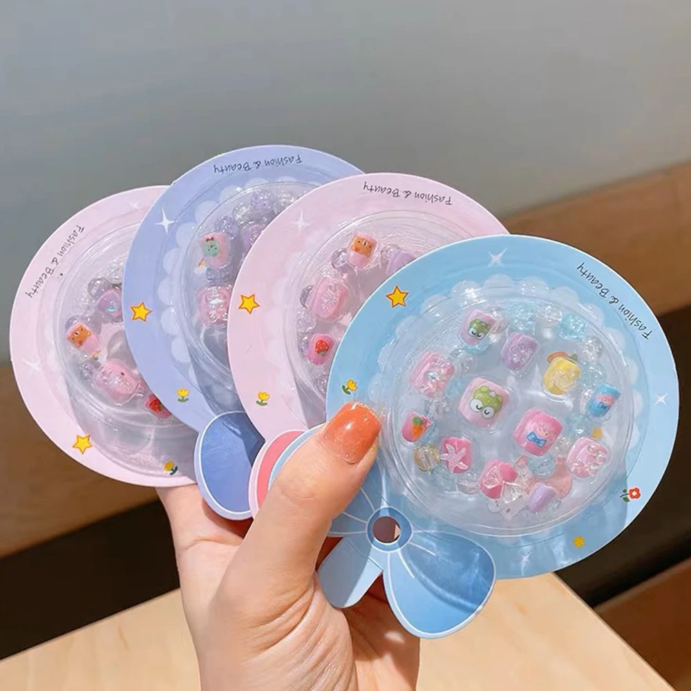 Индивидуальный логотип на упаковке оптовая продажа индивидуальная этикетка ручной работы Детские ногти