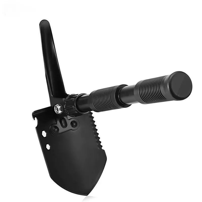 Heavy Duty Double Handle Car Survival Tactical Shovel for Off Road Snow Emergency Gardening Hiking Backpacking Fishing