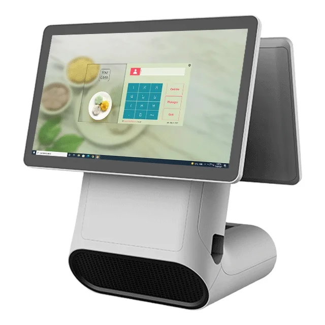 15.6' 1080P Display POS Register Terminal 780Pro with Capacitive Touch Panel and 80mm Built-in Thermal Printer
