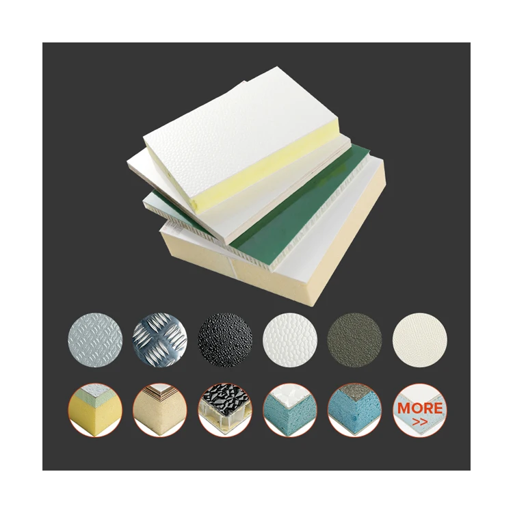 Factory Direct Sale Good Quality High Impact Resistance And Strength Smooth FRP Sheet Fiberglass Composite Sandwich Panel For RV