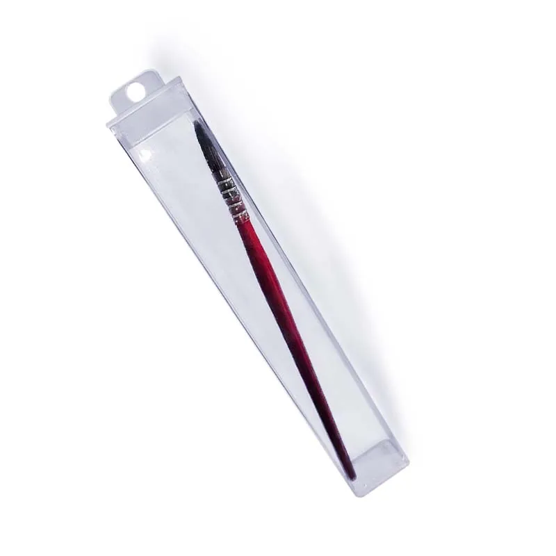 Square Plastic Tube Factory Extrusion Plastic Transparent Tube With Cap Transparent Packing Tube