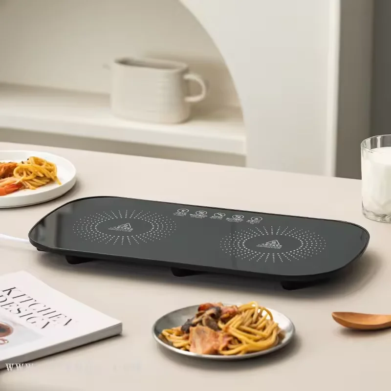 2024 New Product Warm Board Household Electric Food Warming Trays Fast Heating Portable Tray Mat Induction Food Warming Tray