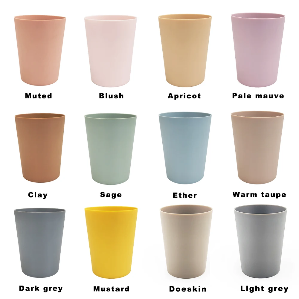 2021  Food Grade Non-toxic Silicone Bottle Water Cup Silicone Baby Cup