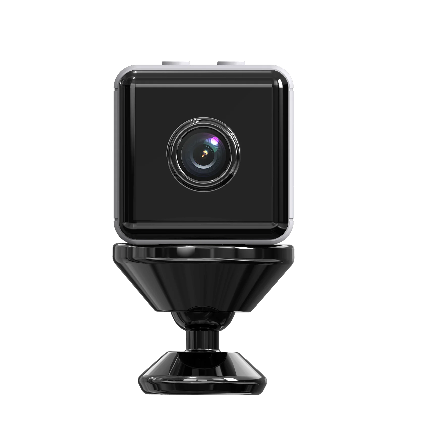 Беспроводные аккумуляторные камеры, портативная небольшая HD камера няни с ночным видением и датчиком движения, со встроенной батареей