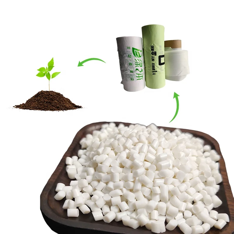 Биоразлагаемые пластиковые гранулы, пла-гранулы для биоразлагаемых пластиковых пакетов