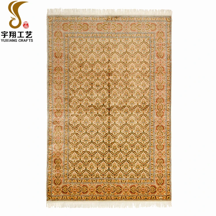 5x7.5ft Handmade Silk Area Rug High quality turkish silk carpet chinese silk carpets price
