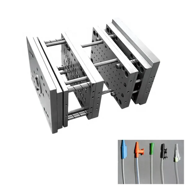 cold runner plastic injection mould manufacturer for suction catheter tube connector