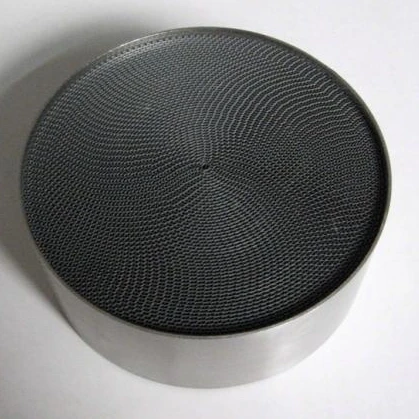 Universal race/sport motorcycle Metallic Substrate Catalytic Converter Catalyst Oval And Racetrack Honeycomb Metallic Catalyst