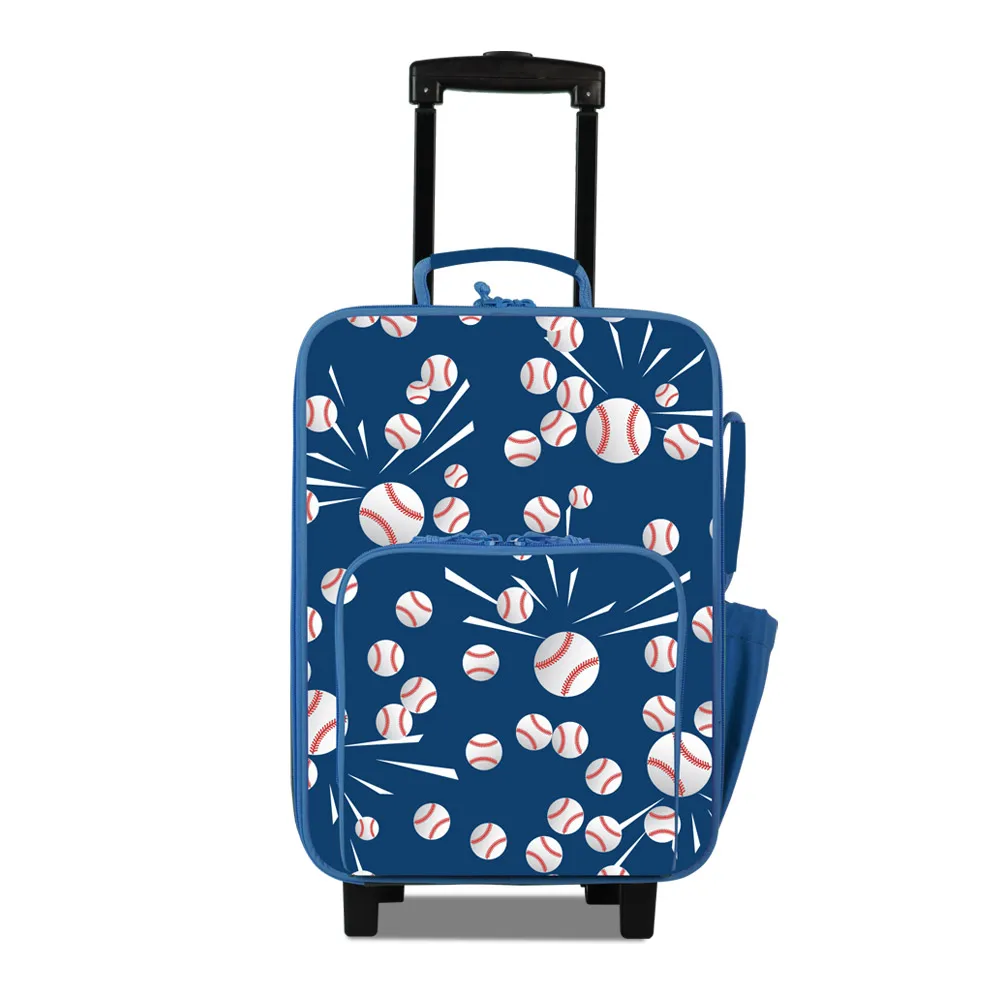 Custom Logo Kids Trolley case Wholesale Flamingo Travel Suitcase for Kids