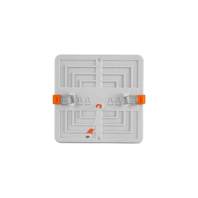 High quality frameless 2 in 1 18w round ultra super slim led panel light