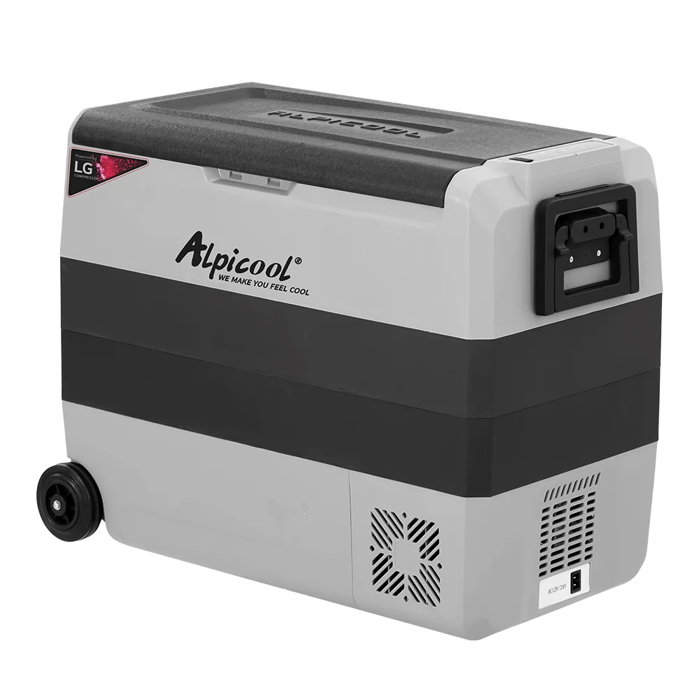 Alpicool T60 DC portable dual zone camping fridge  freezer with  38 Quarts for Fishing Road trip Beach car