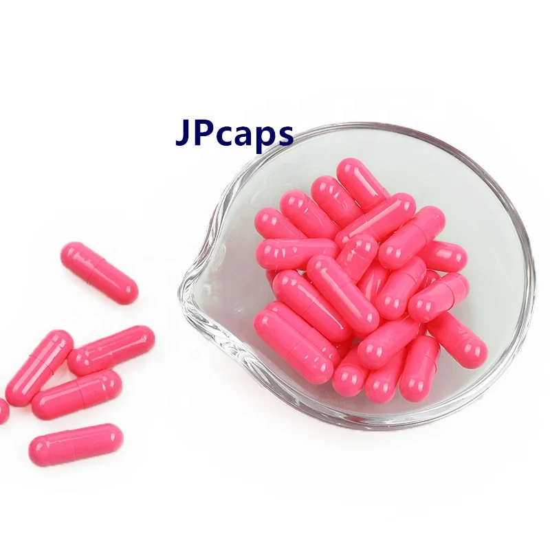 #JP Empty Gelatin Capsule Size 000 00 0 1 2 3 4 5 Bulk Clear Hard Gel Capsule shells  Halal Certified