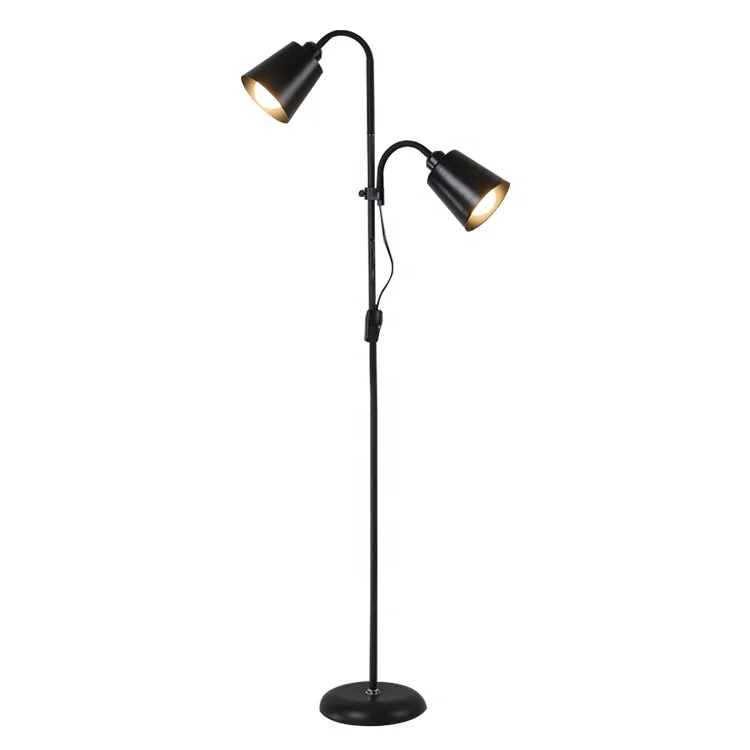 Decoration Led Standing Minimalist Living Room Metal  Mother Daughter Floor Lamp Light