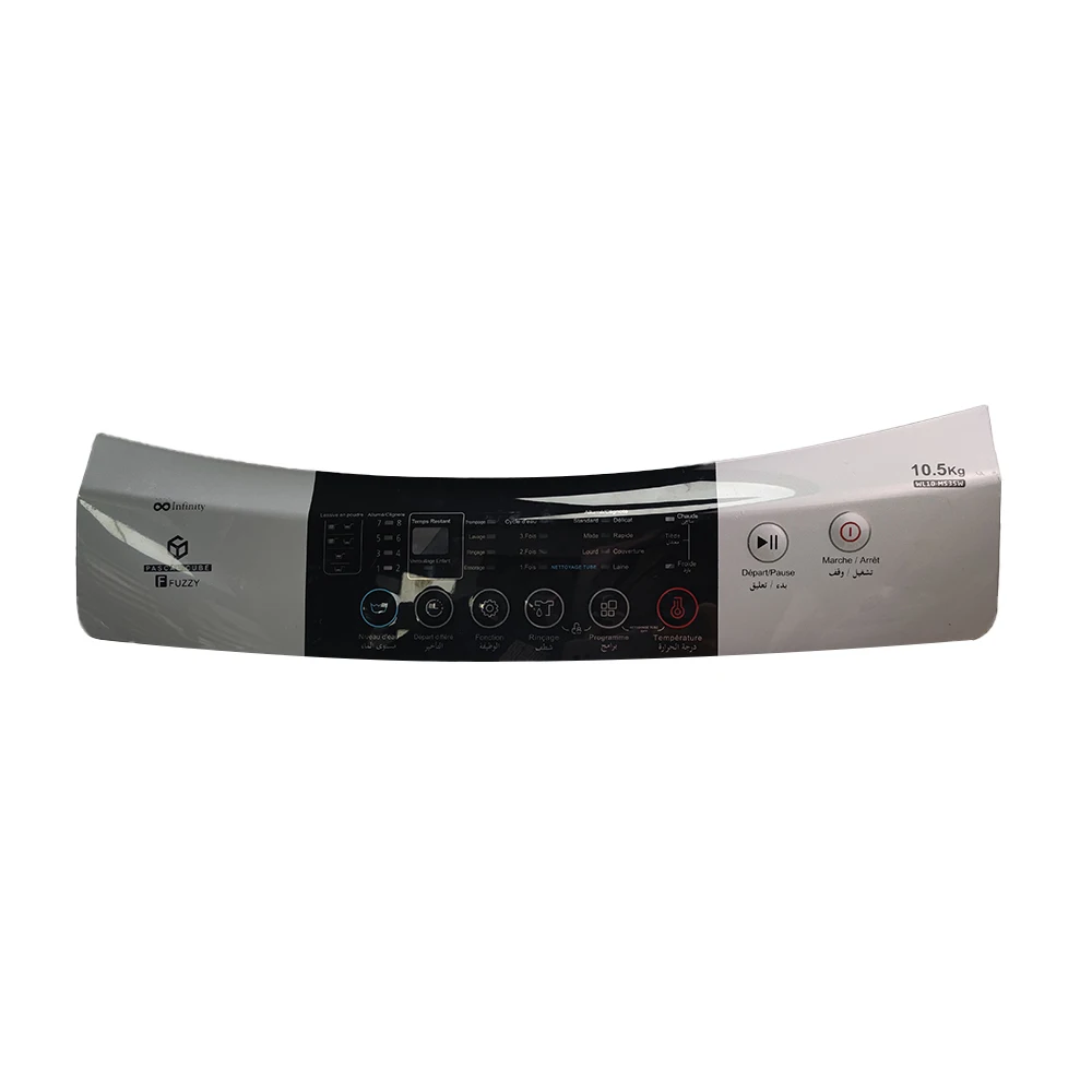 High quality 10.5kg automatic washing machine  PCB Injection Sticker with Strong strength and toughness