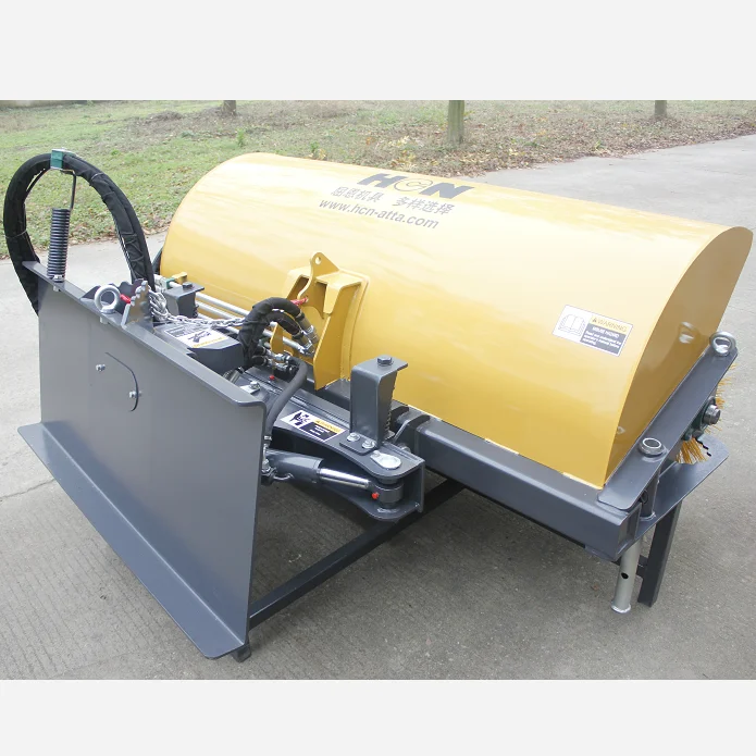 XCMG 0201 snow sweeper brushing machine brush sweeper for skid steer