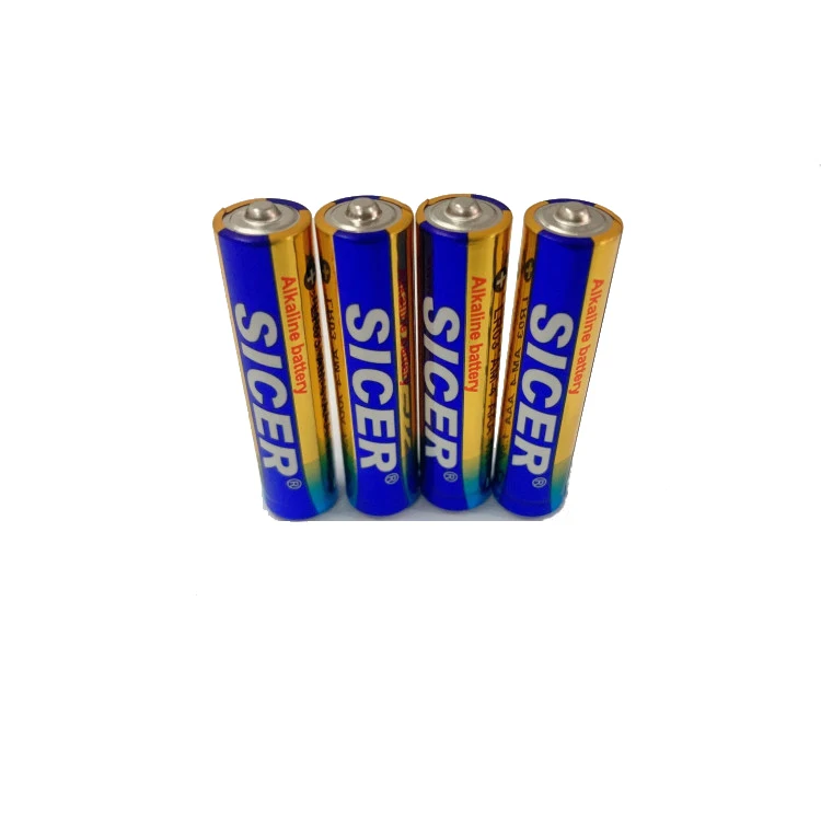 New package lr6+lr03 two models alkaline battery with factory price