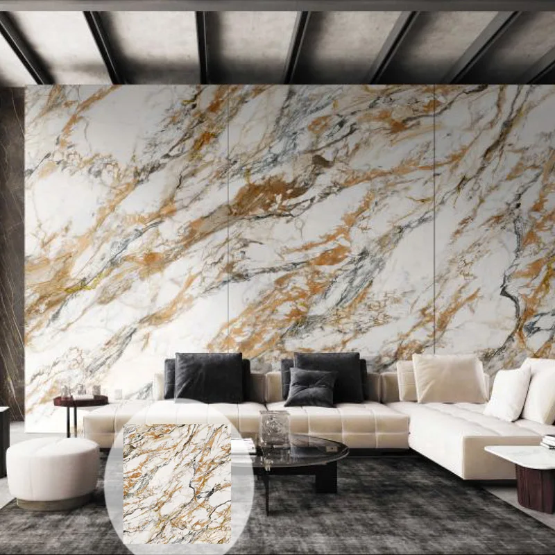 Marble sheet PVC wall panel Modern Design PET Marble Sheet Bamboo Charcoal Fiber Wall Panel Board 3D PVC Wall Panels